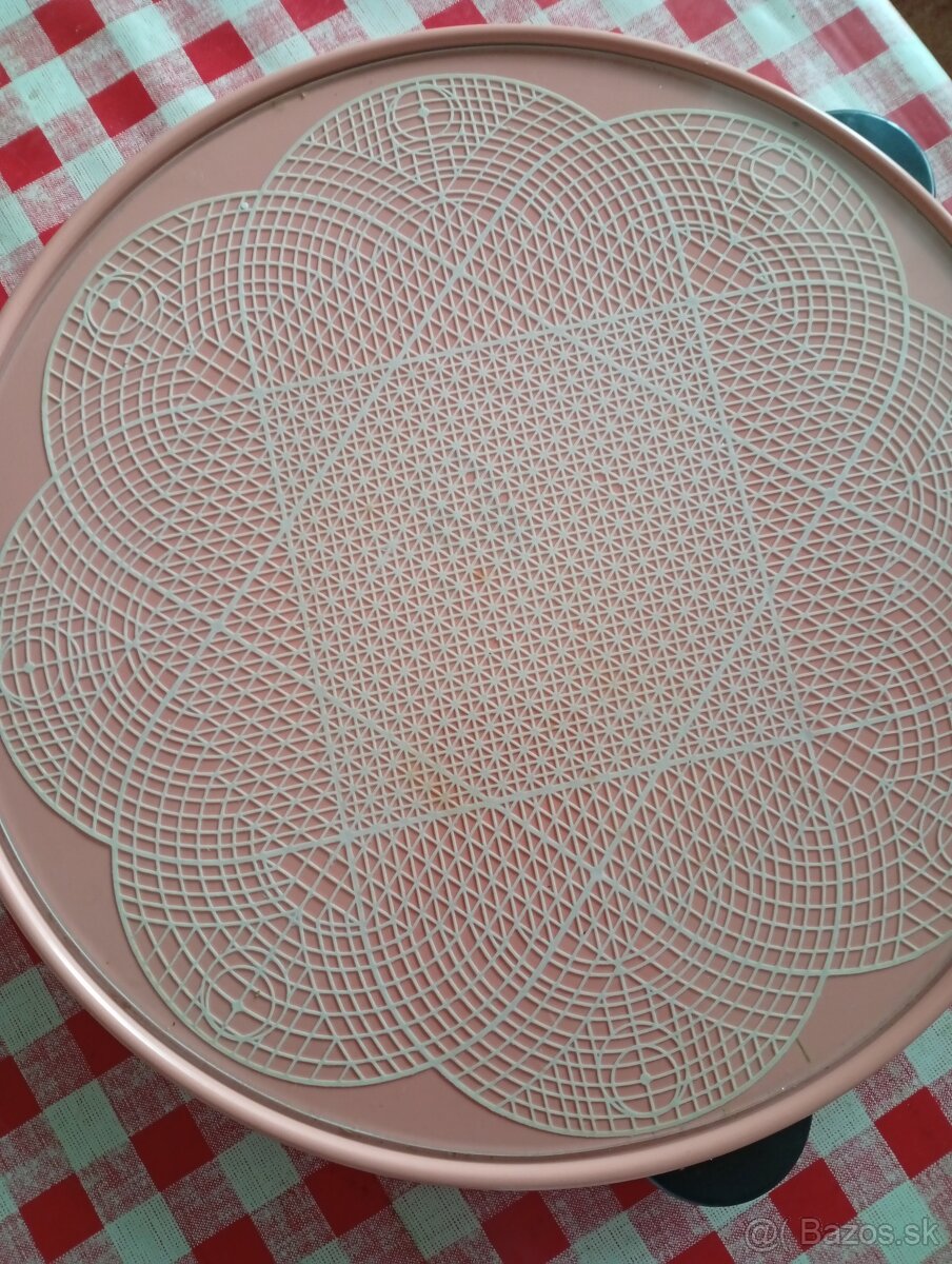 Tanier otočný+váza,misa - 2