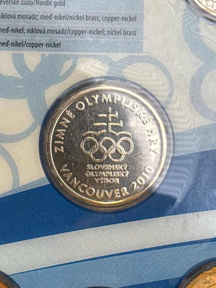 Sada mincí ZOH 2010 - 2