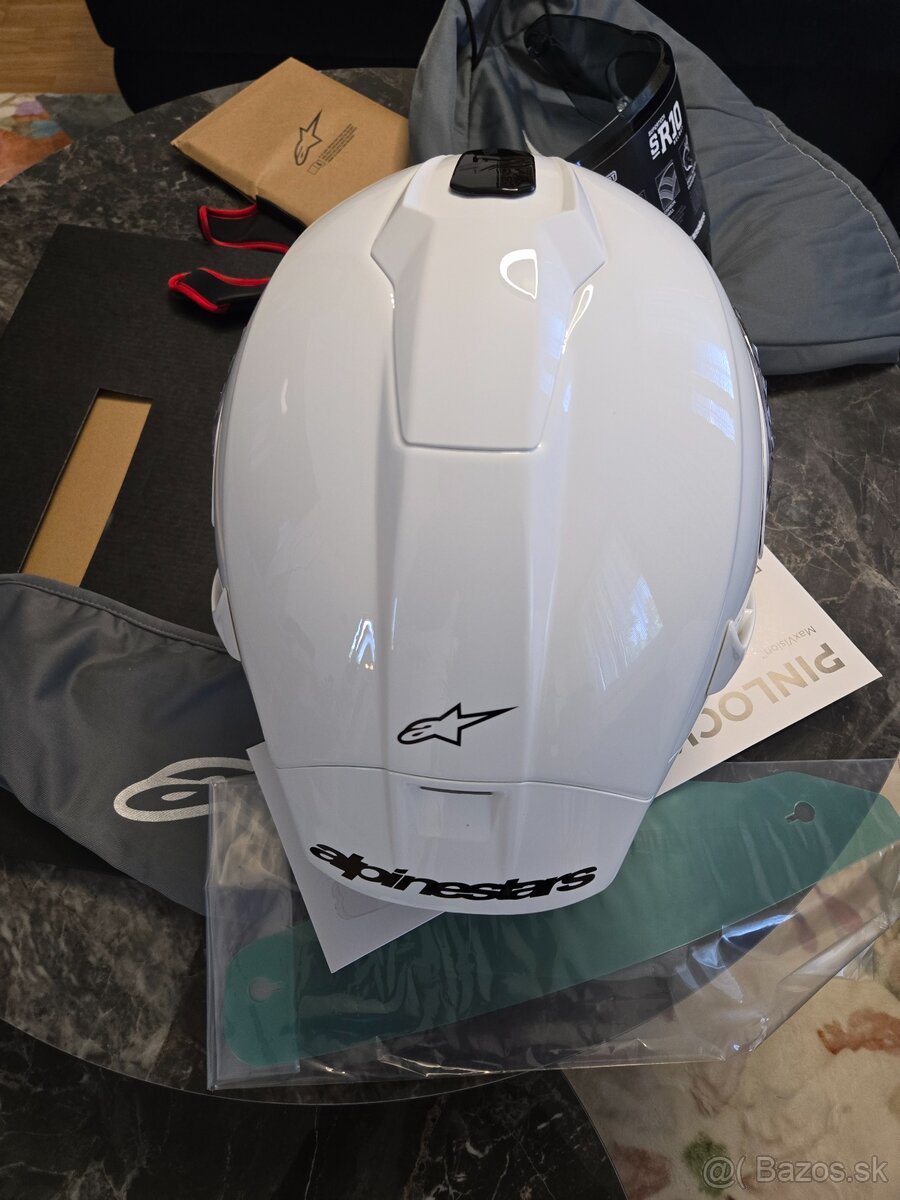Predám úplne novú prilbu Alpinestars Supertech R-10 Solid ca - 2