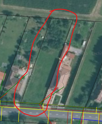 Bózsva - stavebný pozemok 1600m2 - 2