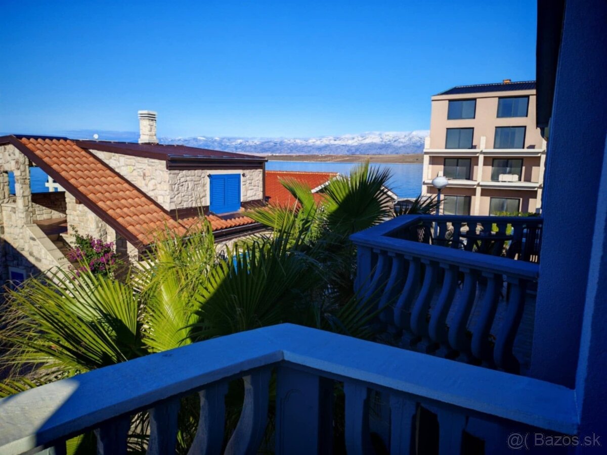 Chorvátsko apartmán 100 metrov od mora. - 2