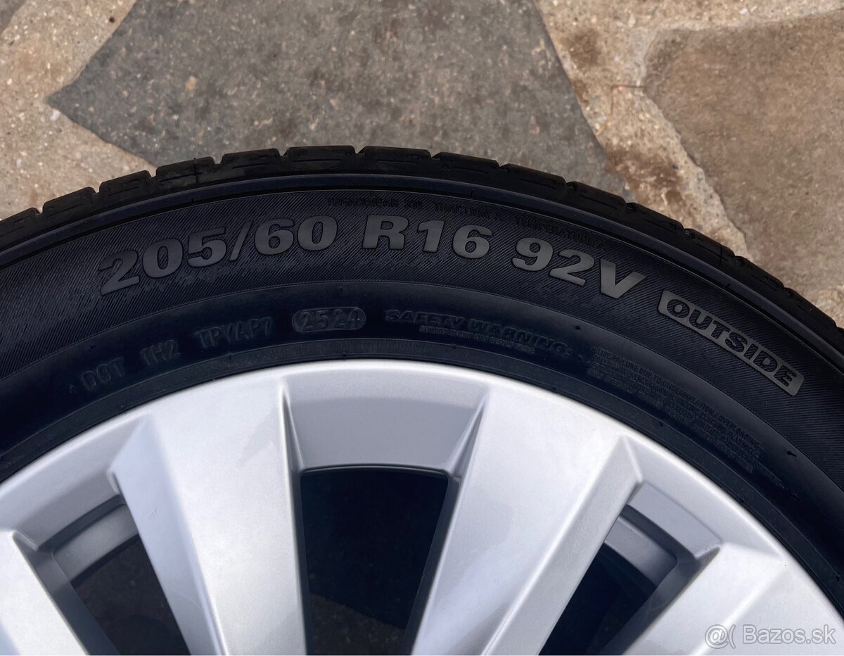 Skoda letne komplety 205/60/R16 92V - 2
