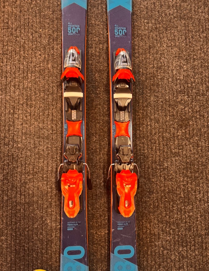 LYŽE WEDZE 80, DÉLKA 158 cm + hůlky - 2