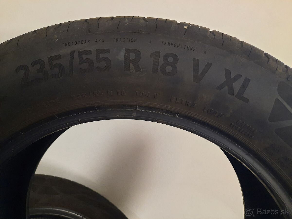 Nové letné pneu Continental EcoContact 6 235/55 R18 104V XL - 2