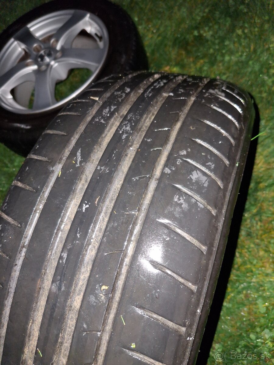 205/55 R16 letné pneumatiky na hliníkových diskoch 5x112 - 2