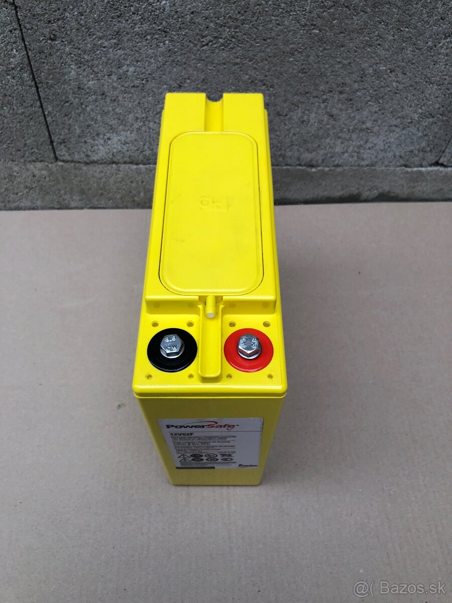 Špičková batéria 12V 62Ah AGM PowerSafe 19,2kg - 2