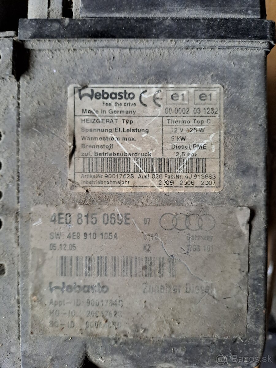 Predam audi a8 webasto 2002-audi a8 webasto 2002-2010 - 2