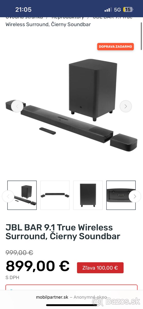 JBL soundbar 9.1 - 2