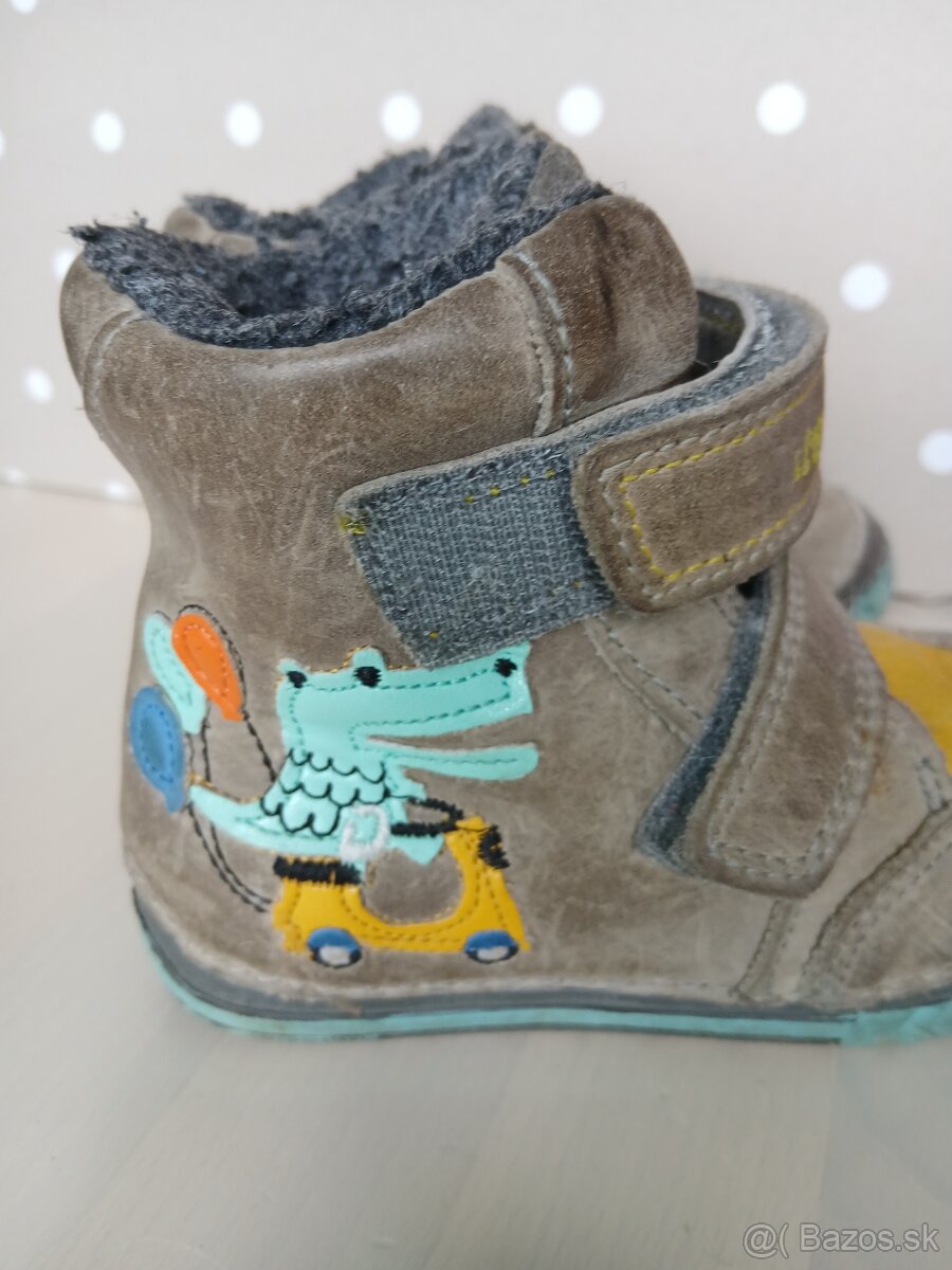 Topánky na zimu / čižmičky D.D.step veľ.21 - 2