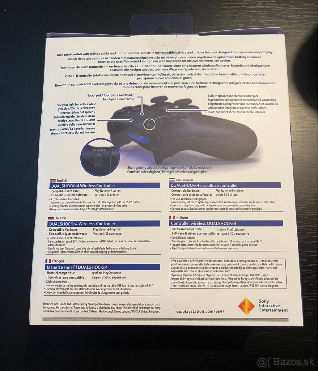 Dualshock 4 V2 - PS4 ovládač - 2
