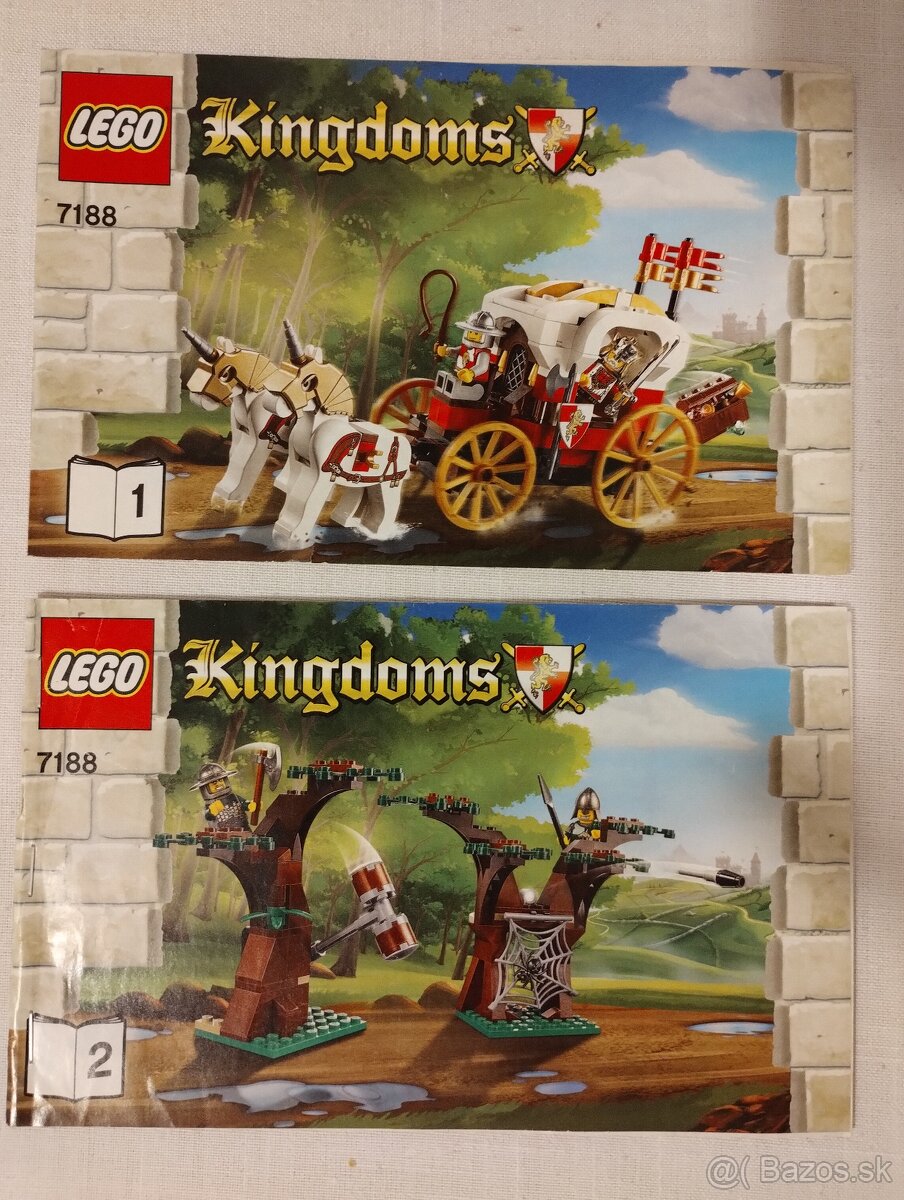 LEGO Castle 7188 King's Carriage Ambush - 2