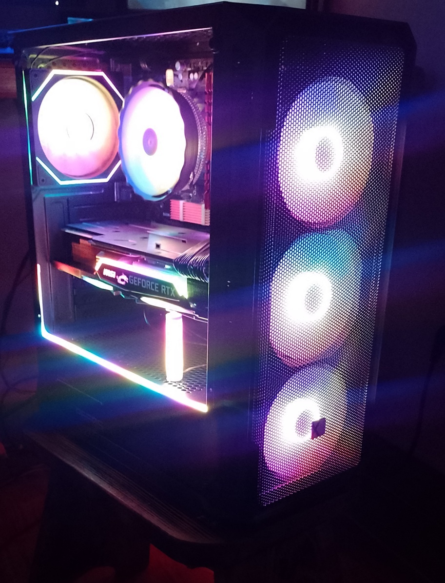 Herný PC – RTX 2070 SUPER Gaming X Trio / Ryzen 5 / 16GB RAM - 2