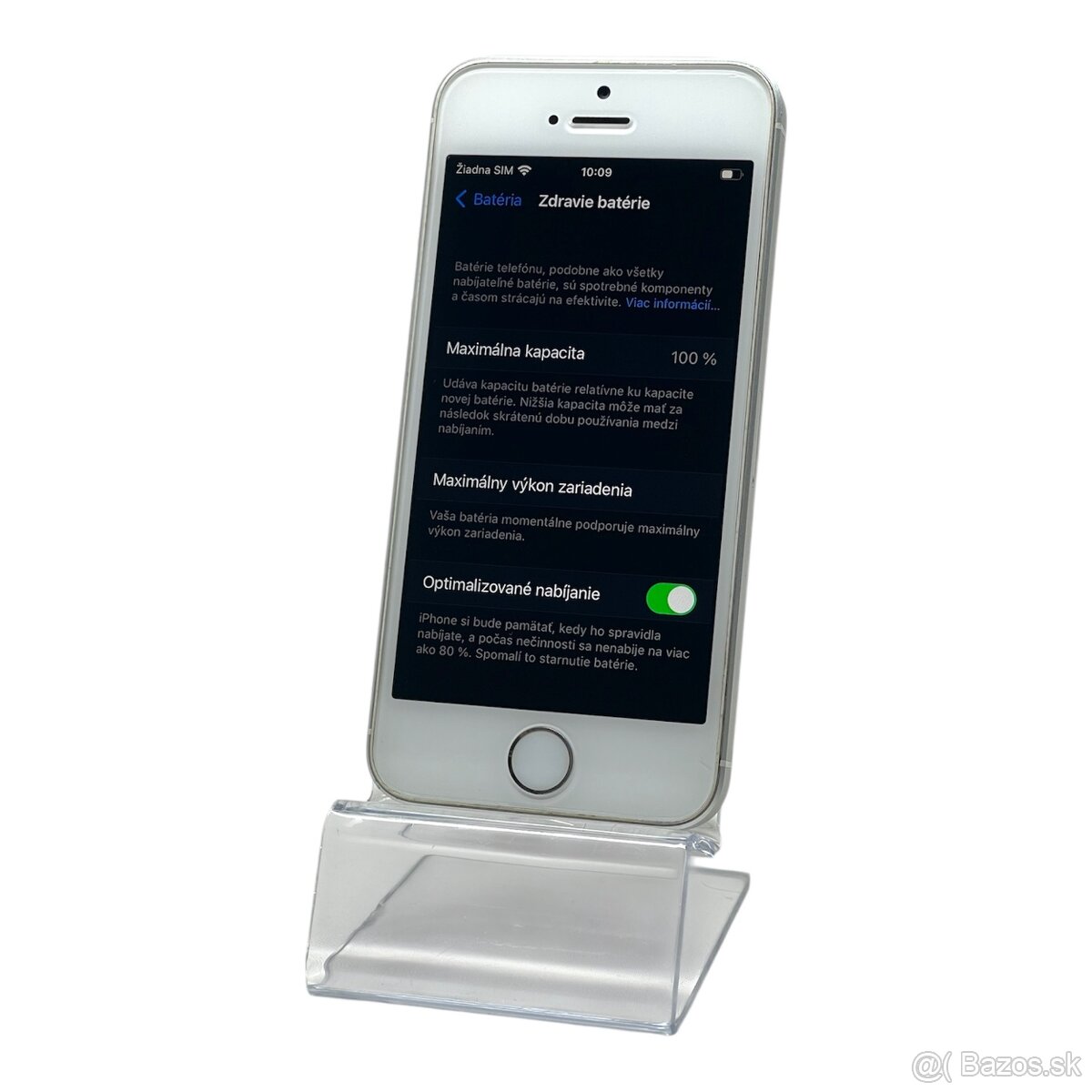 Apple iPhone SE 64 GB Silver - 100% Batéria + Záruka - 2