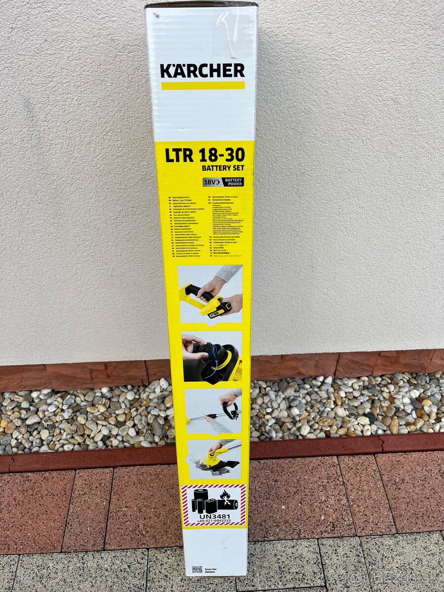 Karcher LTR 18-30 aku vyžínač - 2