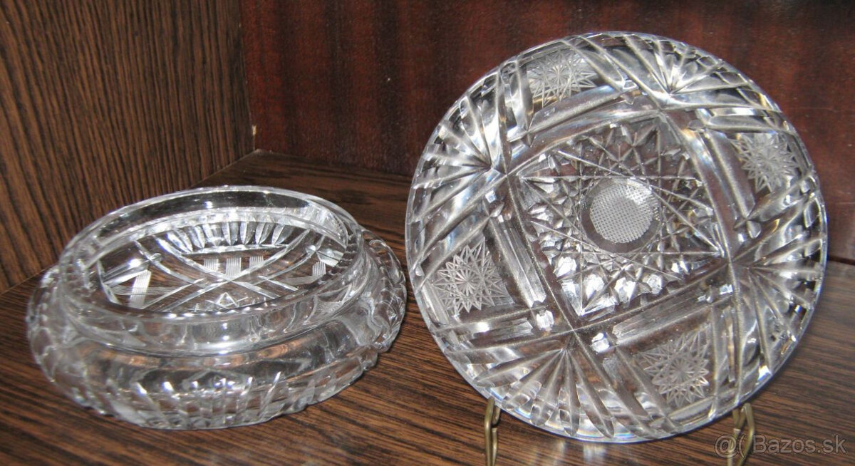 krištálová dóza - 2