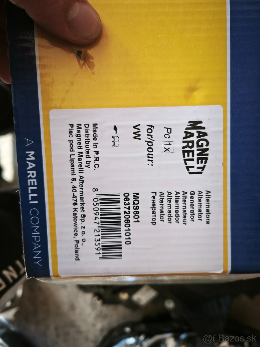 Štartér VW MQS601 063720601010 corrado Passat B2 B3 - 2