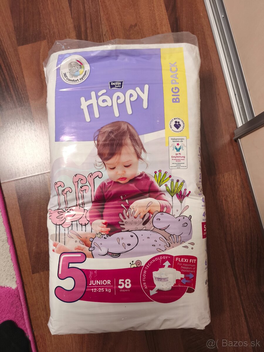 Plienky Happy veľkosť 5 - 2