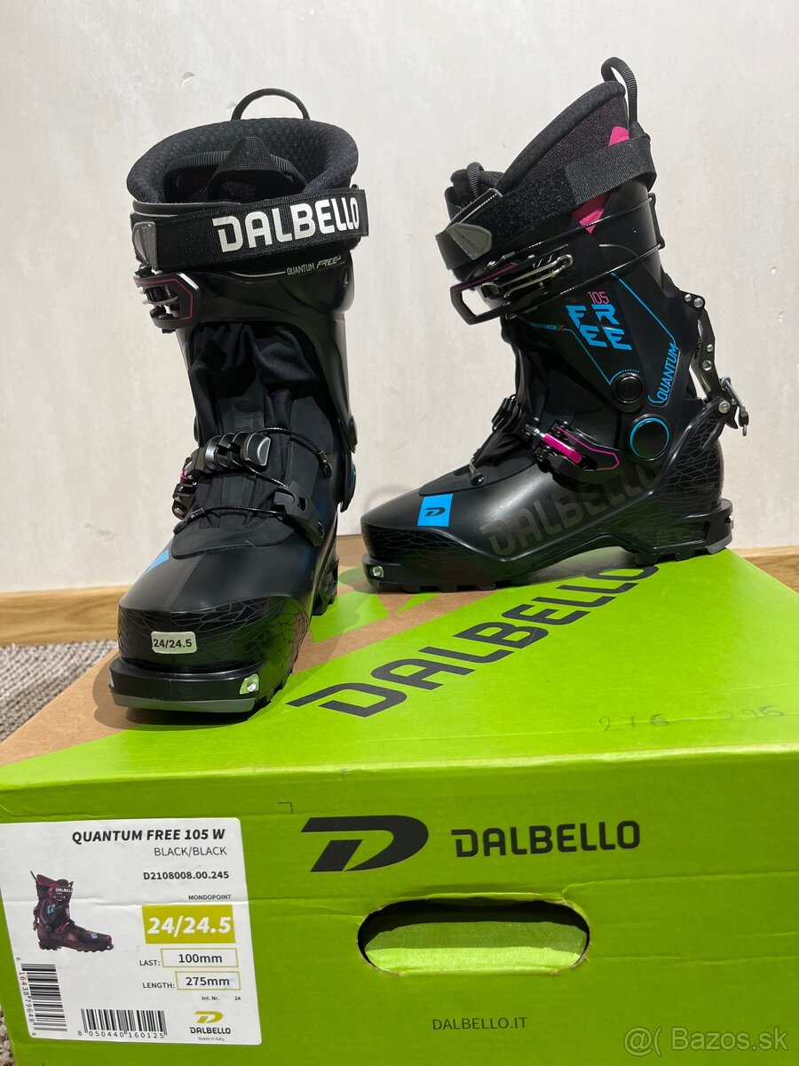 Dalbello Quantum free 105 w black/black - 2
