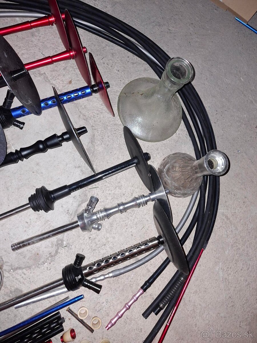 Vodné fajky - súčasti - 2