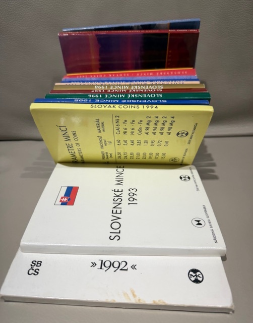 sady obehových mincí - 2