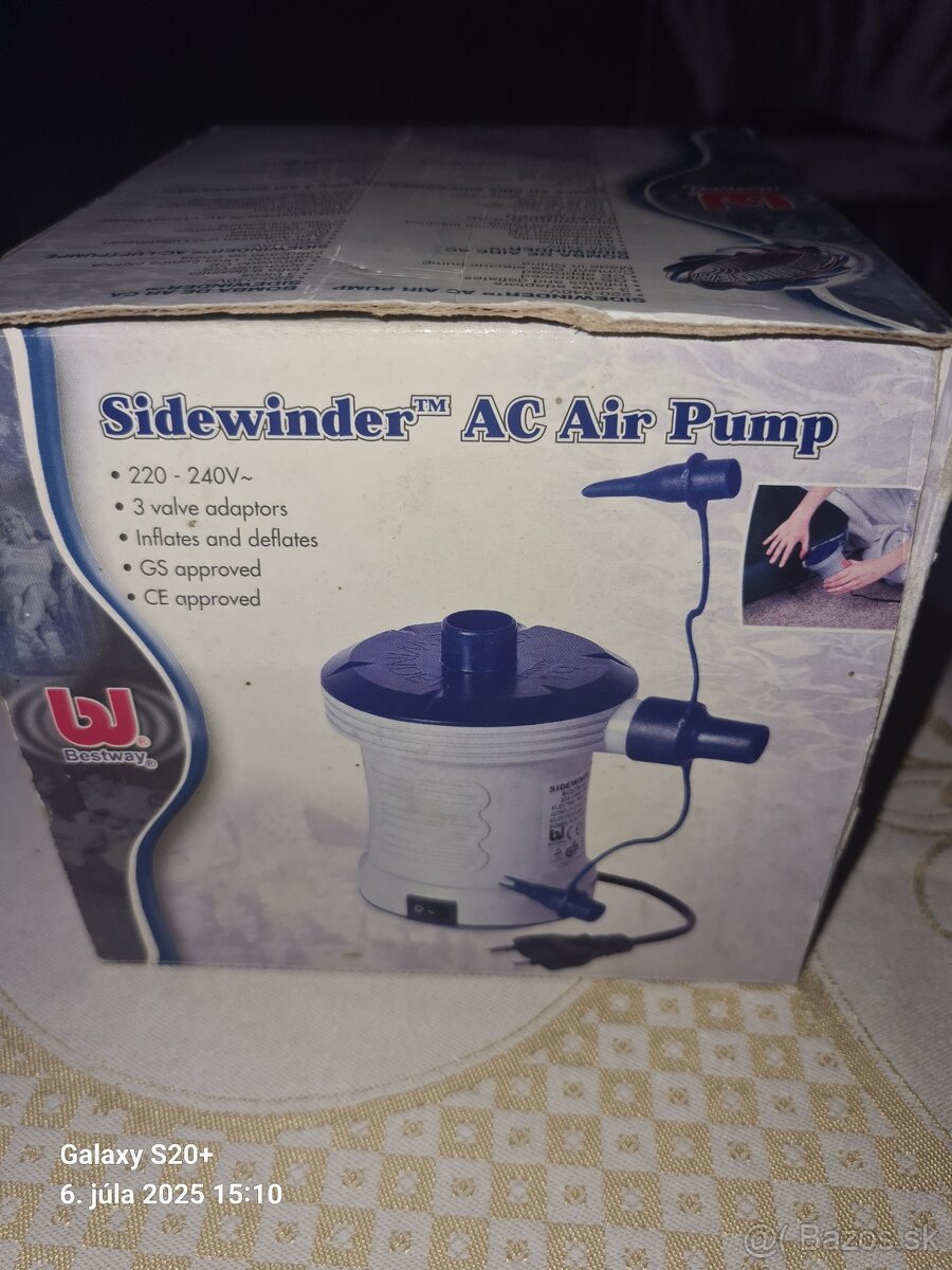 Elektrický kompresor na nafukovačky - 2