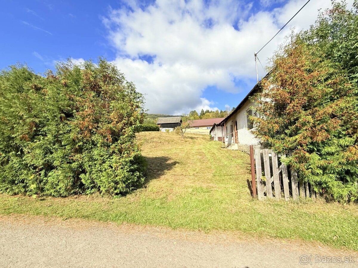Chalúpka v národnom parku Poloniny, na predaj. - 2