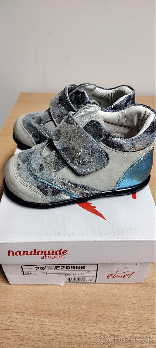 Kožené topánky Emel v.20, 21 - 2