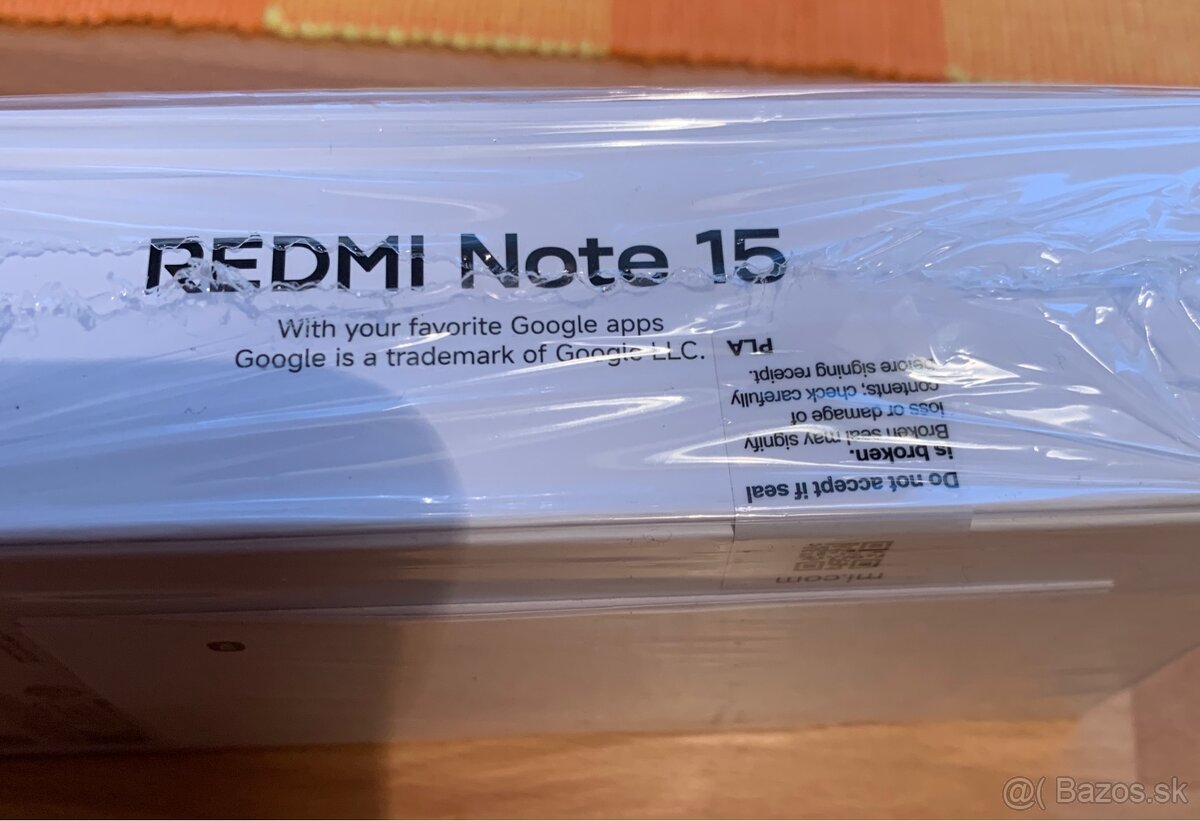 Xiaomi Redmi Note 15 128GB blue nový - 2