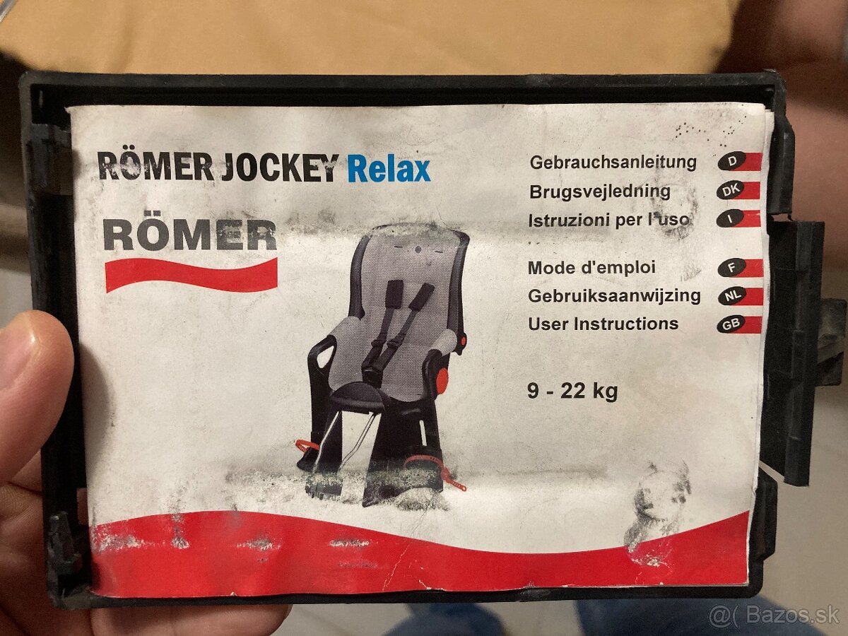Sedačka na bicykel Romer Jockey Relax - 2
