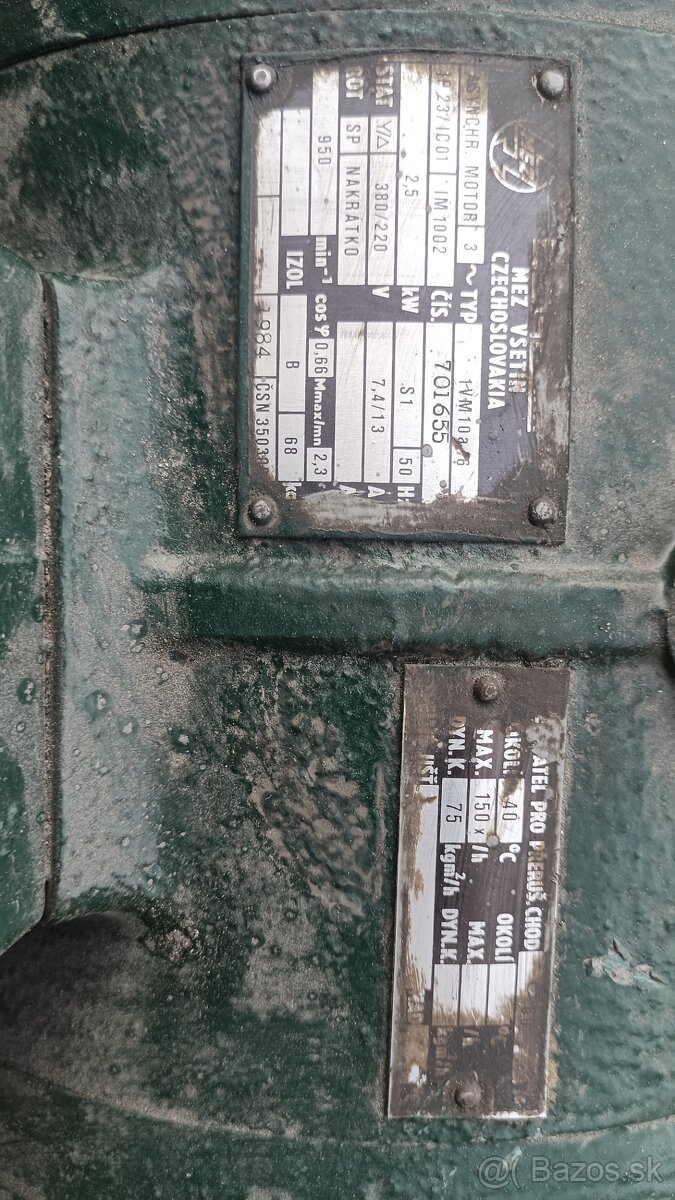 Predam elektromotor 2.5kw - 2