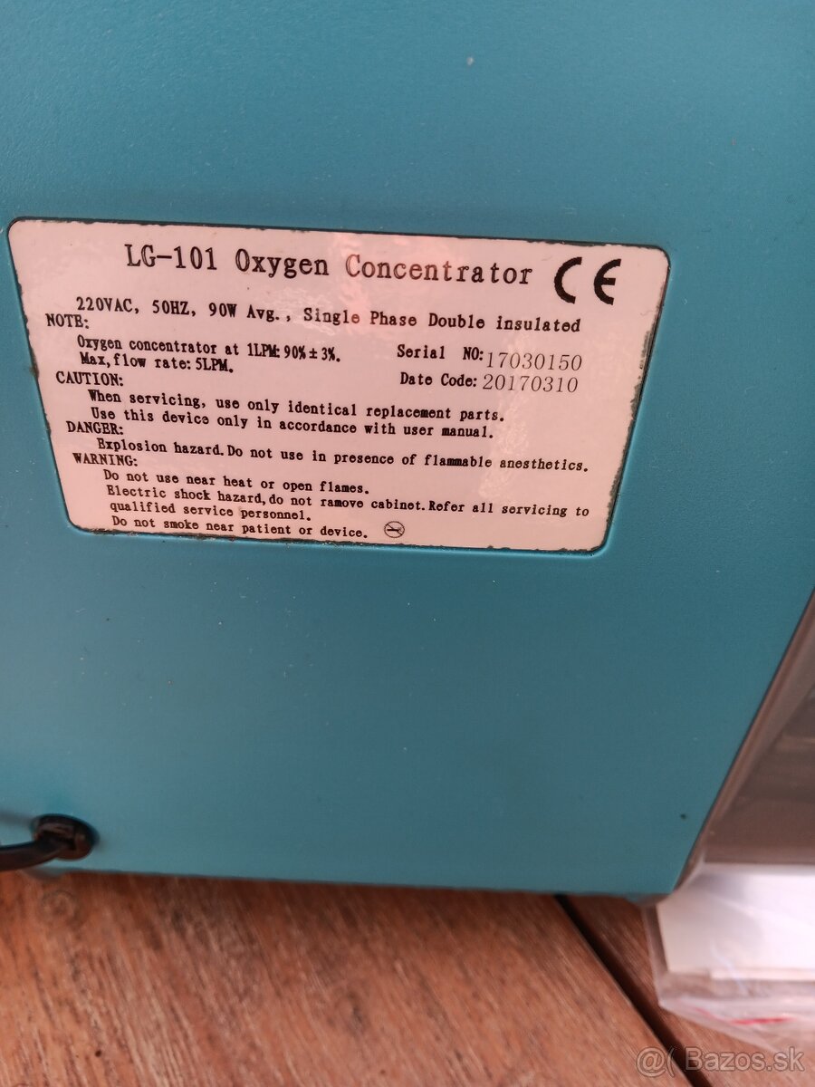 Oxygen concentrator LG 101 - 2
