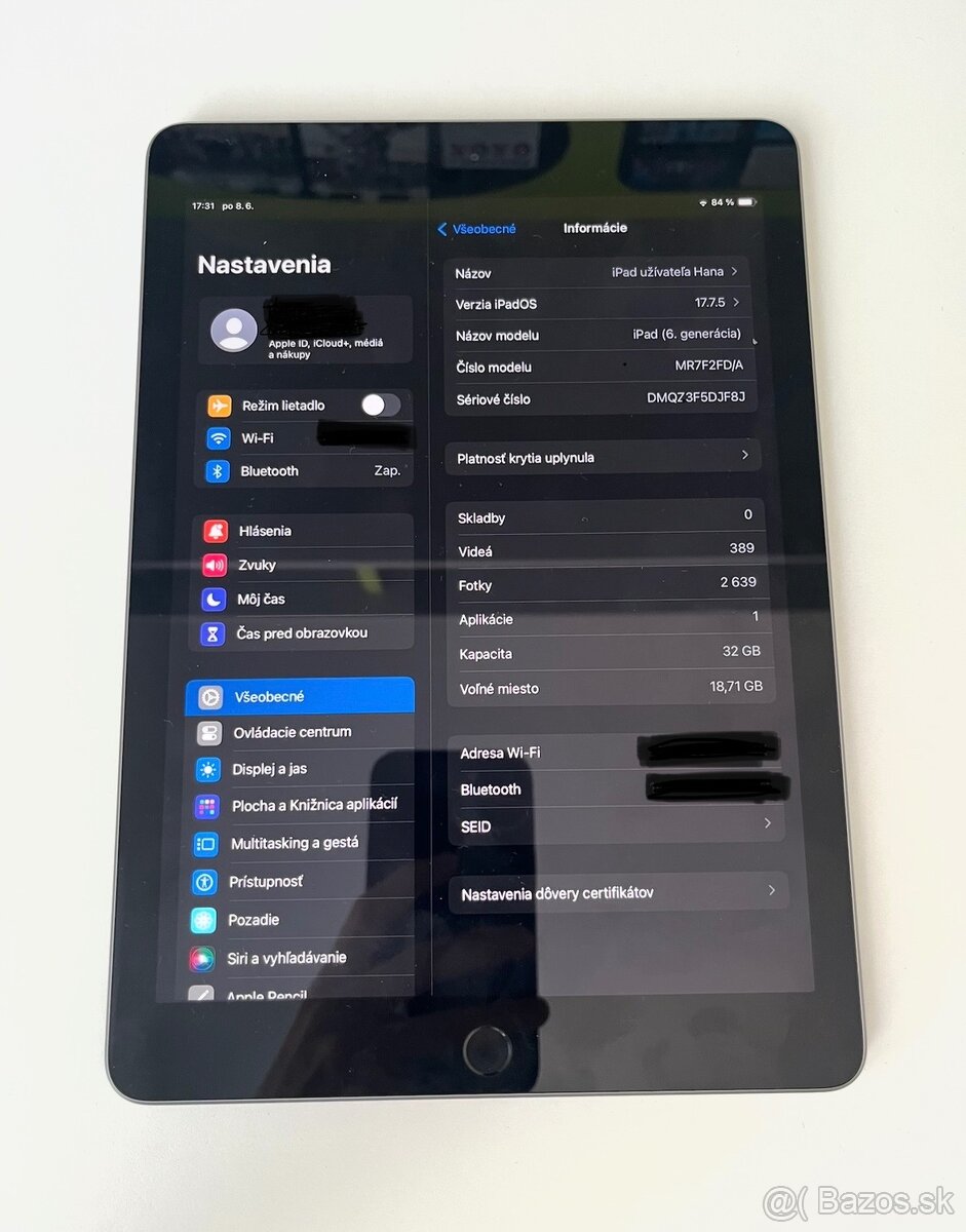Apple iPad 6. generácie - 2