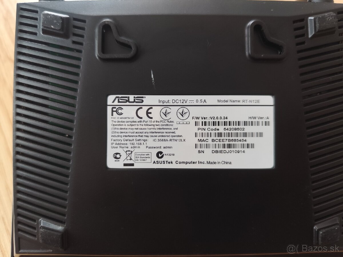 Asus router RT-N12E - 2