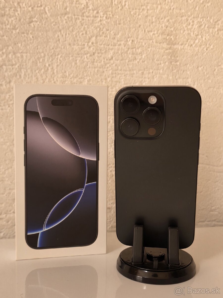 Apple iPhone 16 Pro 256GB Black Titanium - 2