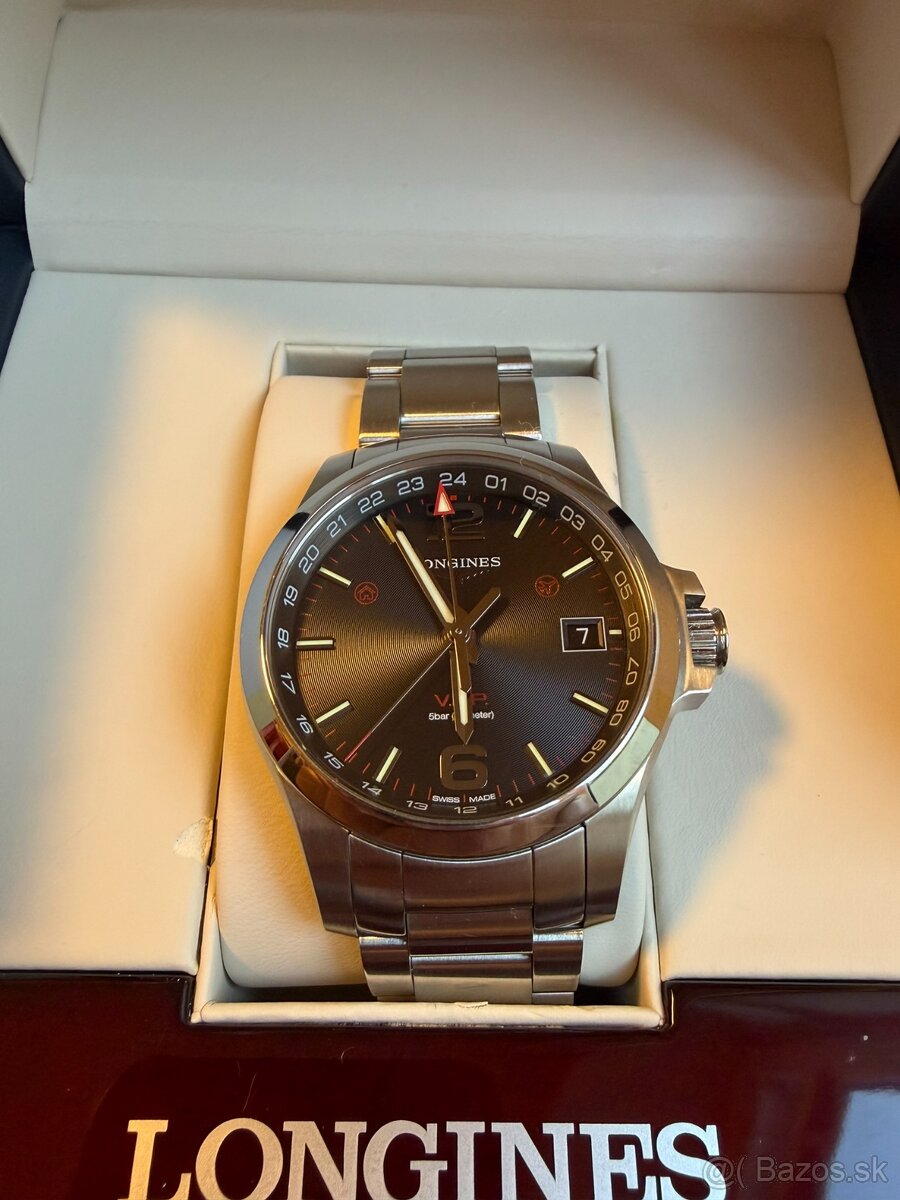 Longines VHP GMT - antracit - 2