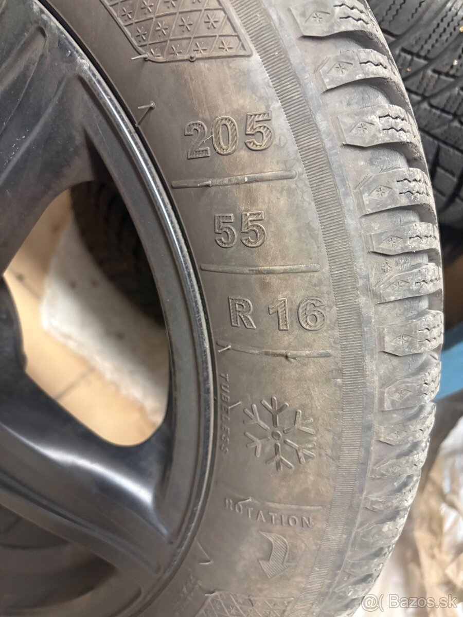 4ks Zimné pneu na ALU diskoch - 2