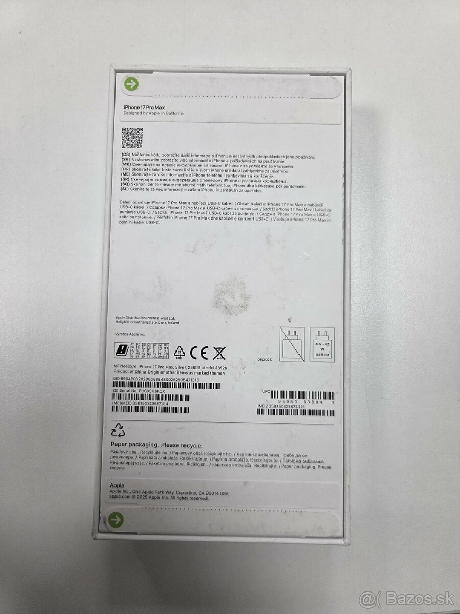 iPhone 17 Pro Max 256GB - 2