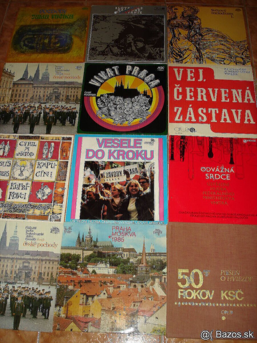 predám literárne LP platne a poviedky - 2