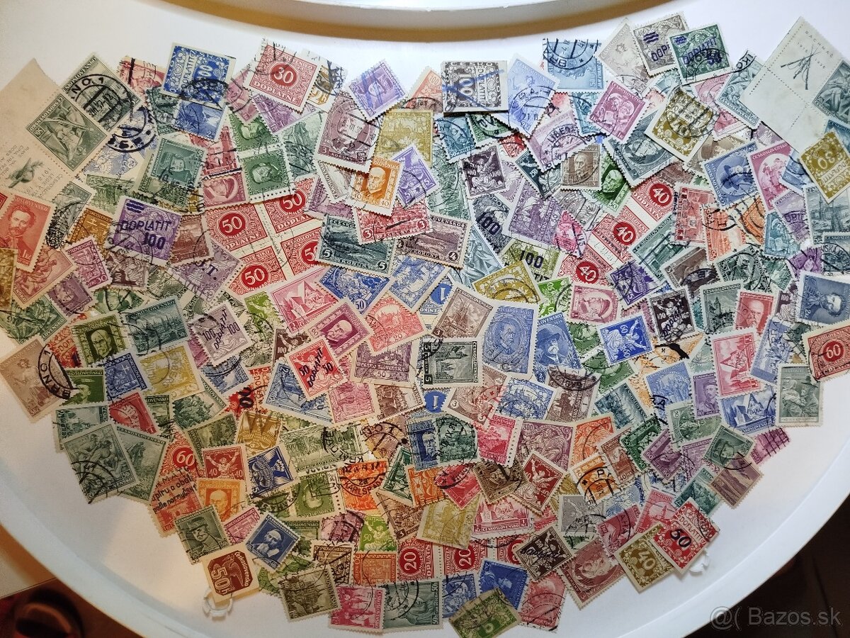 1. ČSR - mix známok - 2