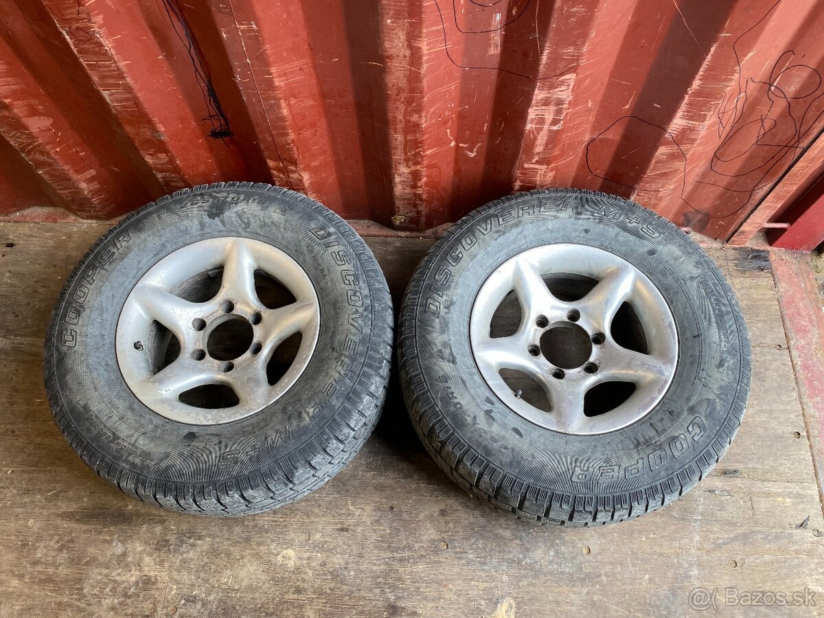 6x139,7 Pajero disky - 2