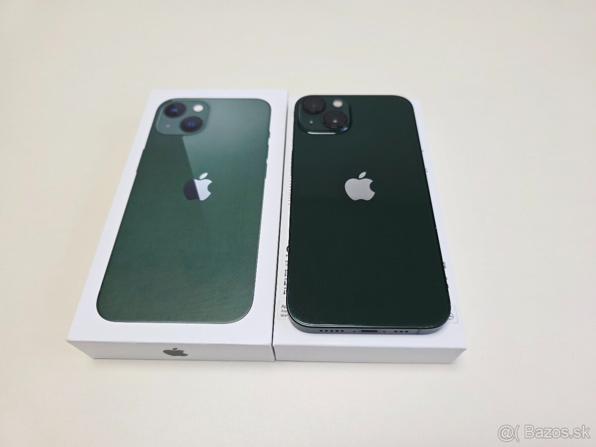 APPLE IPHONE 13 128GB GREEN,ZDRAVIE BATERKY 100% - 2