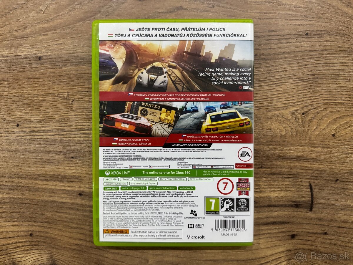 Hra Xbox 360 - Need for Speed Most Wanted - 2