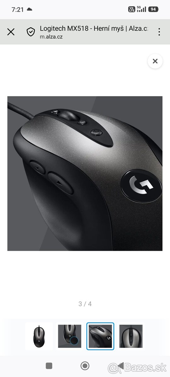 Logitech MX518 - 2