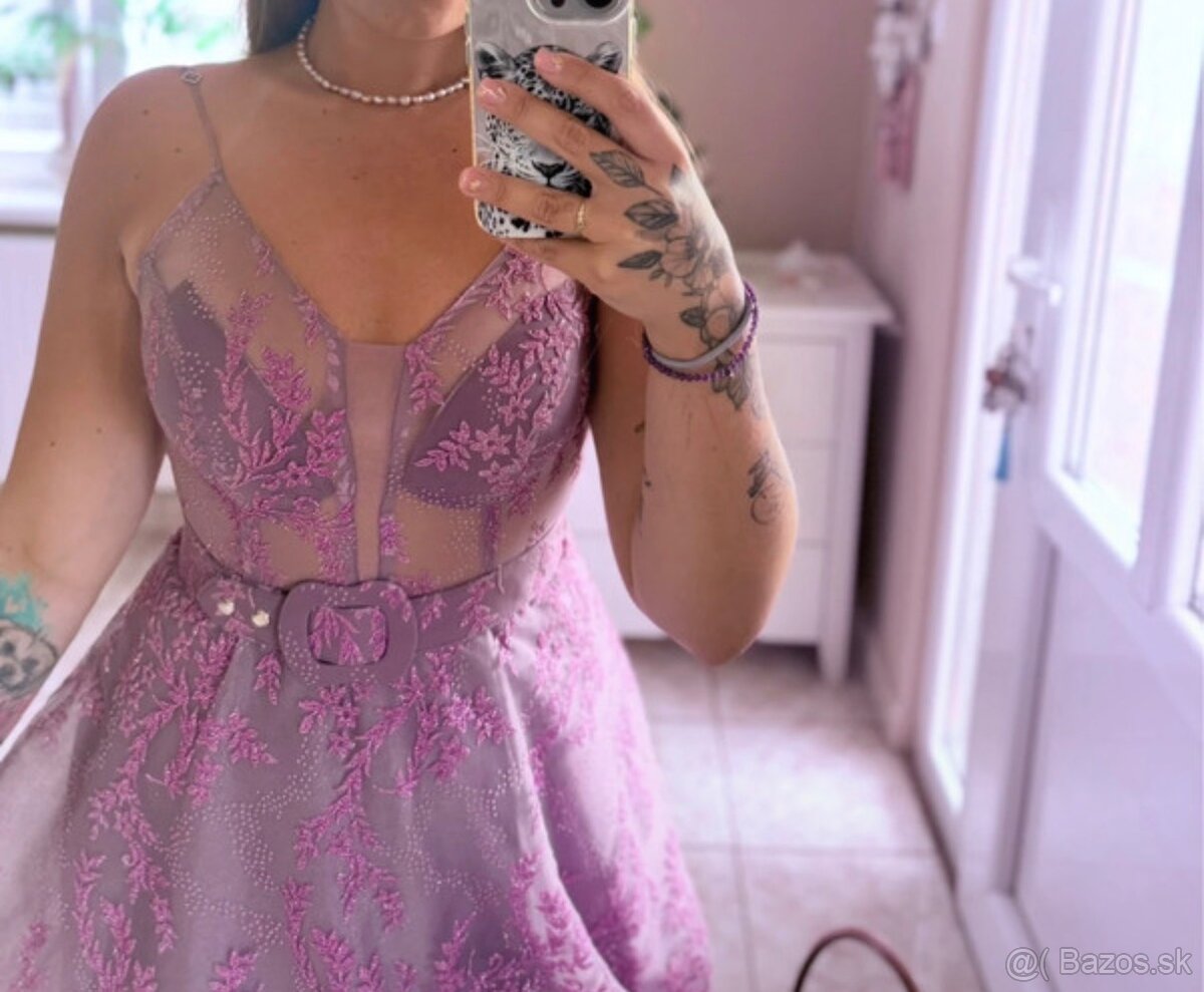 Spoločenské šaty veľkosť S - 2