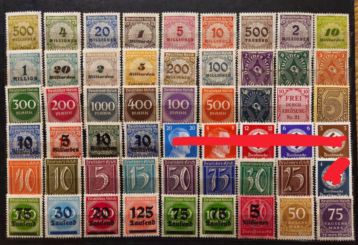 Známky Nemecko DR - 2