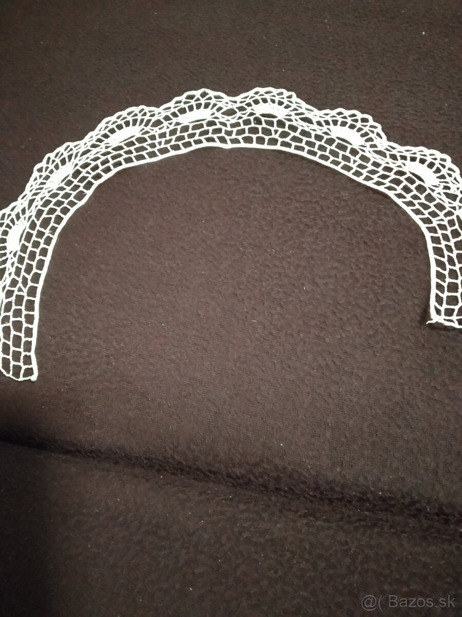 Háčkované golieriky - 2