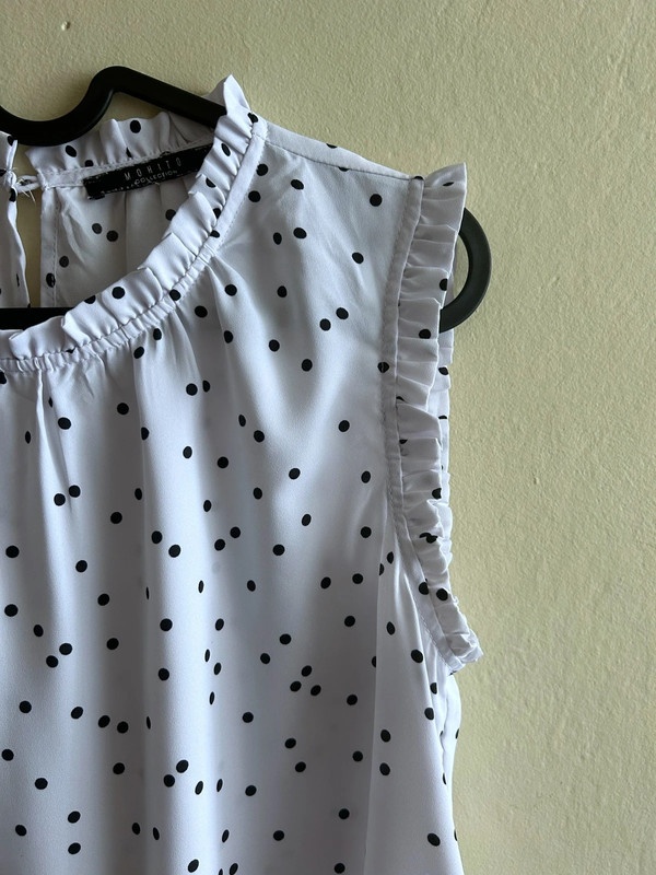 Dámska bodkovaná blúzka - 2