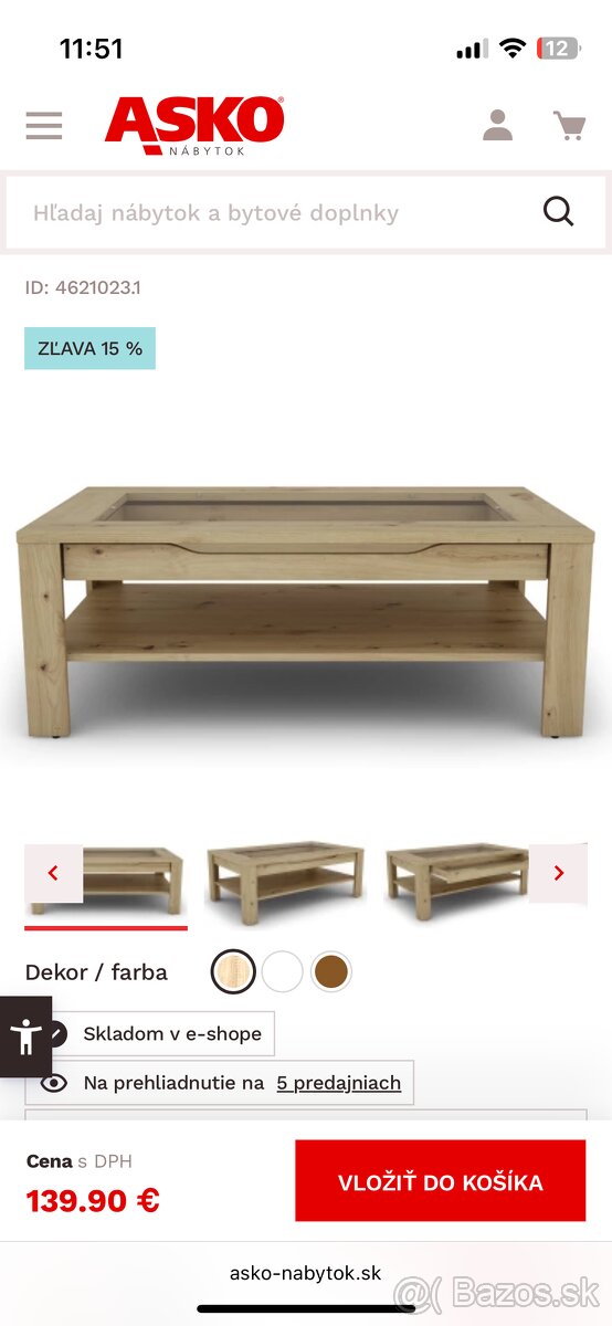 Konferenčný stolík - 2