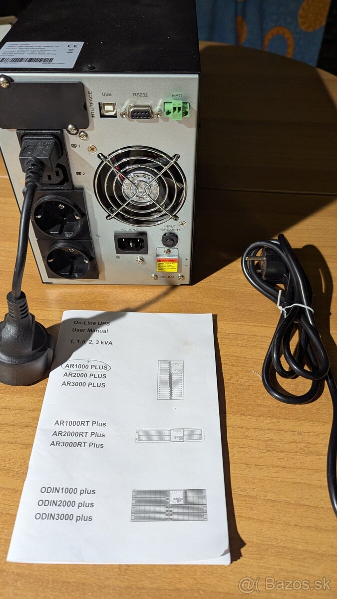 ZABAT on-line záložný zdroj Z 1000 T - 2