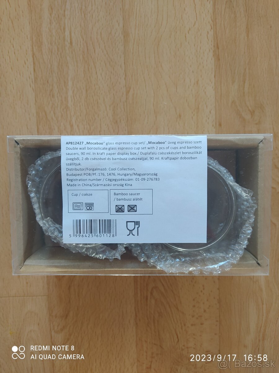 Sada šálok espresso 90 ml,sada šálok 250ml - 2